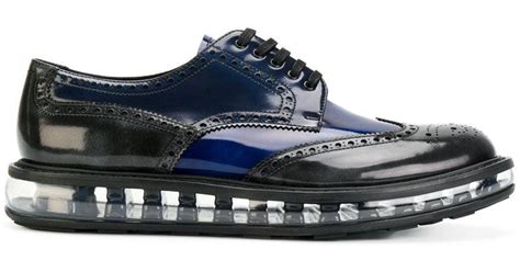 prada brogues air sole